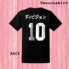 jersey japanese 10 BACK T shirt