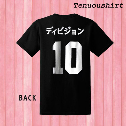 jersey japanese 10 BACK T shirt