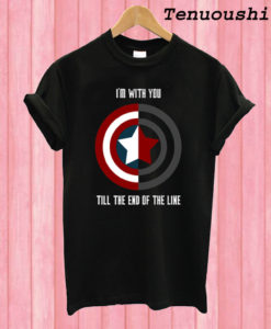 Captain America I'm With You T shirt