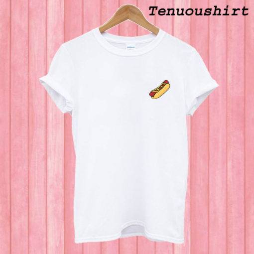 Hot Dog Pocket T shirt