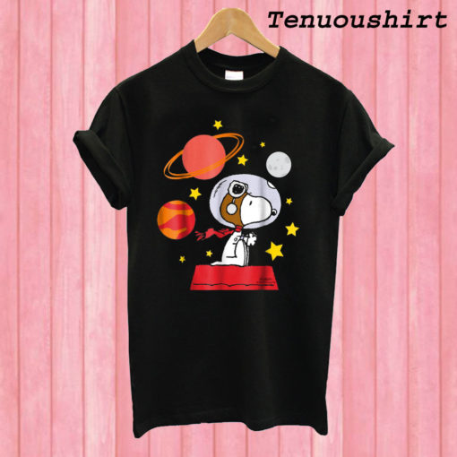 Peanuts Snoopy Space Pilot T shirt