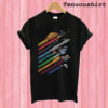 Rainbow Studio Ghibli T shirt