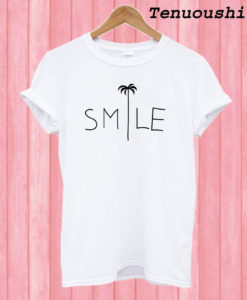 Smile Palm Tree T shirt