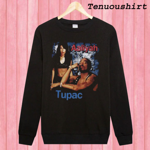 Vintage Aaliyah Tupac Sweatshirt