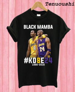 Kobe Bryant Black Mamba T shirt