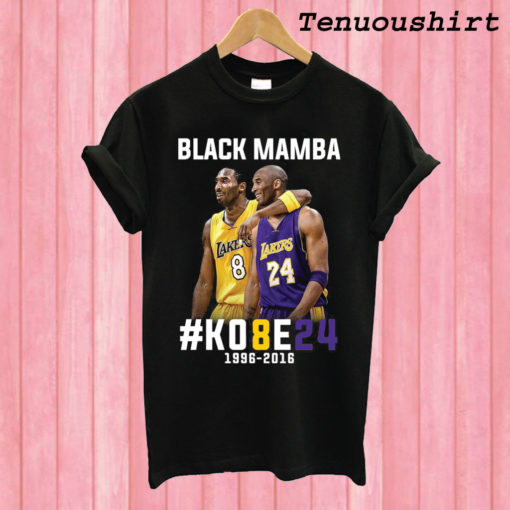 Kobe Bryant Black Mamba T shirt