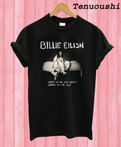 Billie Eilish When We All Fall Asleep World Tour 2019 T shirt