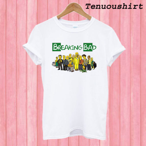 Breaking Bad Simpsonized T shirt