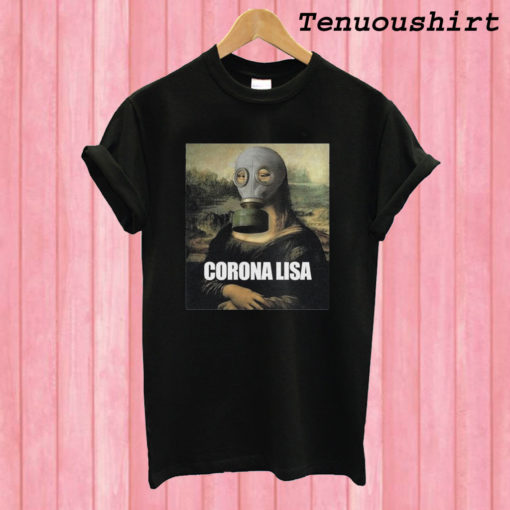 Corona Lisa Art T shirt