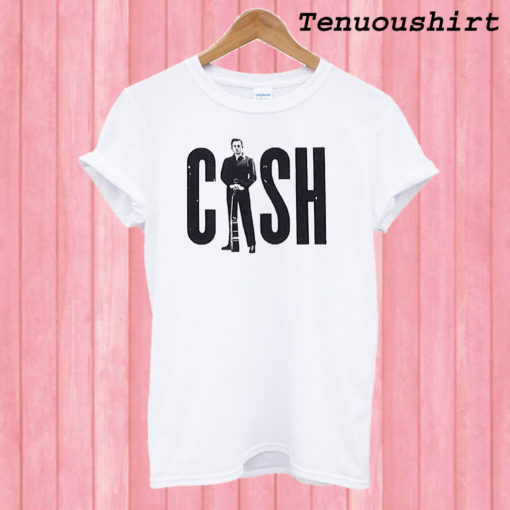 Johnny Cash Standing Cash T shirt