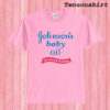 Johnson's Baby Oil Moisturizing T shirt