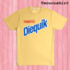 Need To Diequik Yellow T shirt