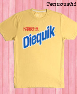 Need To Diequik Yellow T shirt