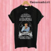 Never underestimate a grandma who listens to george strait T shirt