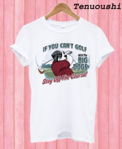 Puppies And Golf T shirt