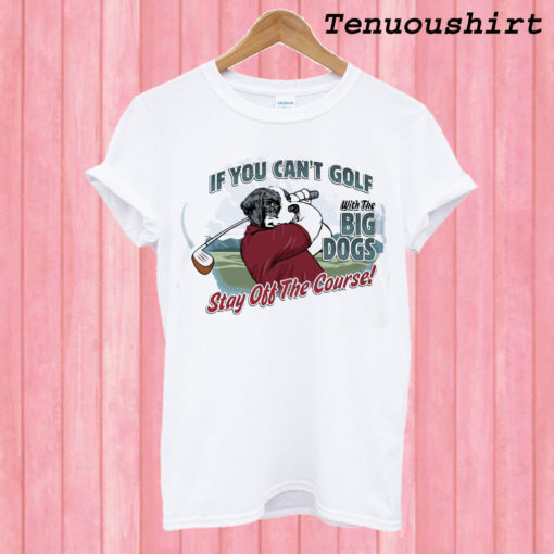 Puppies And Golf T shirt