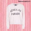 Reveil Au Paradis Pink Sweatshirt