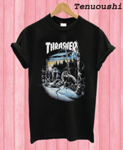 Thrasher 13 wolves T shirt