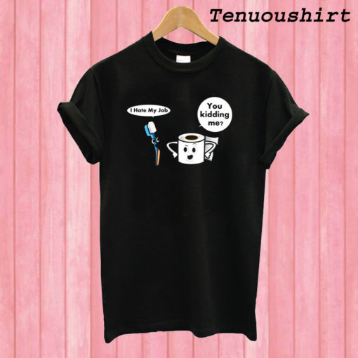 Toothbrush Toilet Paper T shirt