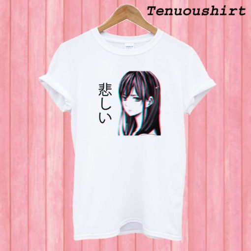 Anime Waifu Aesthetic T shirt