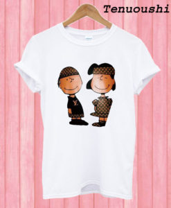 Charlie Brown And Lucy Louis Vuitton T shirt