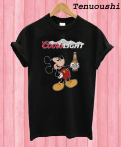 Mickey Mouse Coors Light T shirt