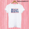 Vintage 80s Stranger Things Reagan Bush 84 T shirt