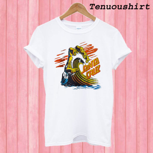 Santa Cruz Wave Hand T shirt