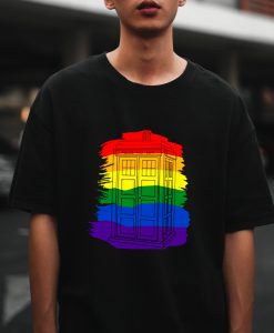 Tardis LGBT Gay Pride T-Shirt