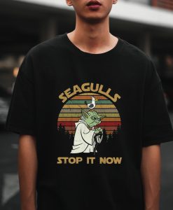 Vintage Seagull Stop It Now T-Shirt