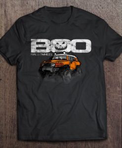 Boo Hallowheel FJ Cruiser Halloween t shirt qn