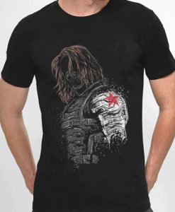 Winter Soldier Bucky Barnes t shirt qn