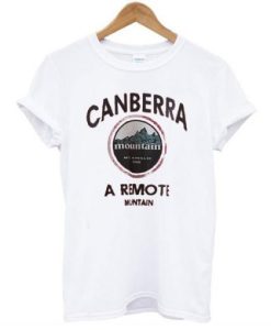 Canberra mountain t shirt qn