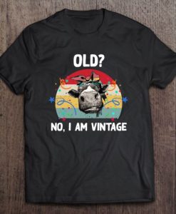 Old No I Am Vintage T-SHIRT qn