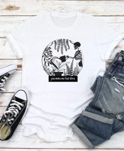 Plant Lover t shirt, Skelton Tee, Nerdy T-Shirt qn