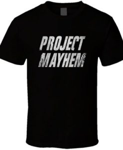 Project Mayhem Fight Club Cult Movie Fan t shirt qn