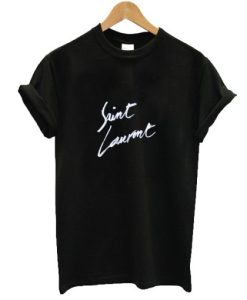 Saint Laurent Signature t shirt qn