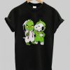 Snoopy And Grinch Christmas t shirt qn