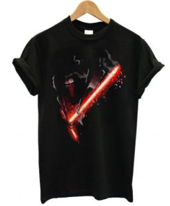 Star Wars Kylo Ren Saber t shirt qn