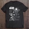 Star Wars Slave One Ship Schematic t shirt qn