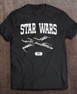 Star Wars X-Wing Starfighter 77 t shirt qn