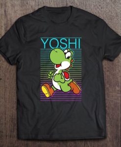 Super Mario Yoshi t shirt qn