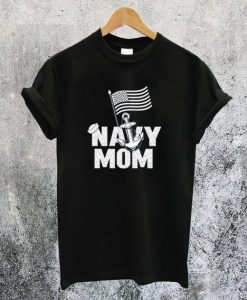 USA Navy Mom T-Shirt qn