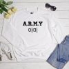 A.R.M.Y BTS graphic sweatshirt qn