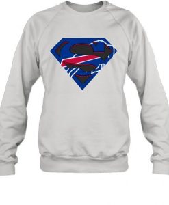 Buffalo Bills Superman sweatshirt qn