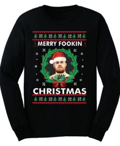 Conor McGregor Christmas Sweatshirt qn