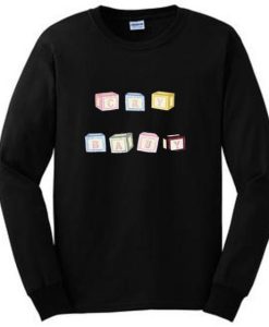 Cry Baby Blocks Sweatshirt qn