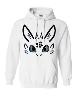 Toothless Dragon White Hoodie qn