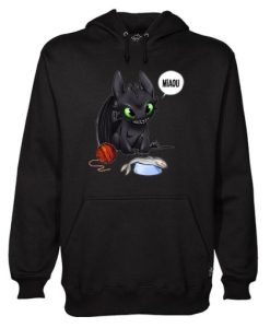 Toothless Miaou Hoodie qn