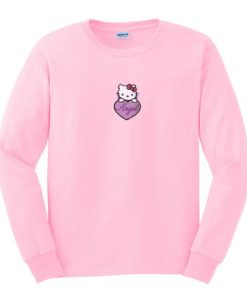 hello kitty angel love sweatshirt qn